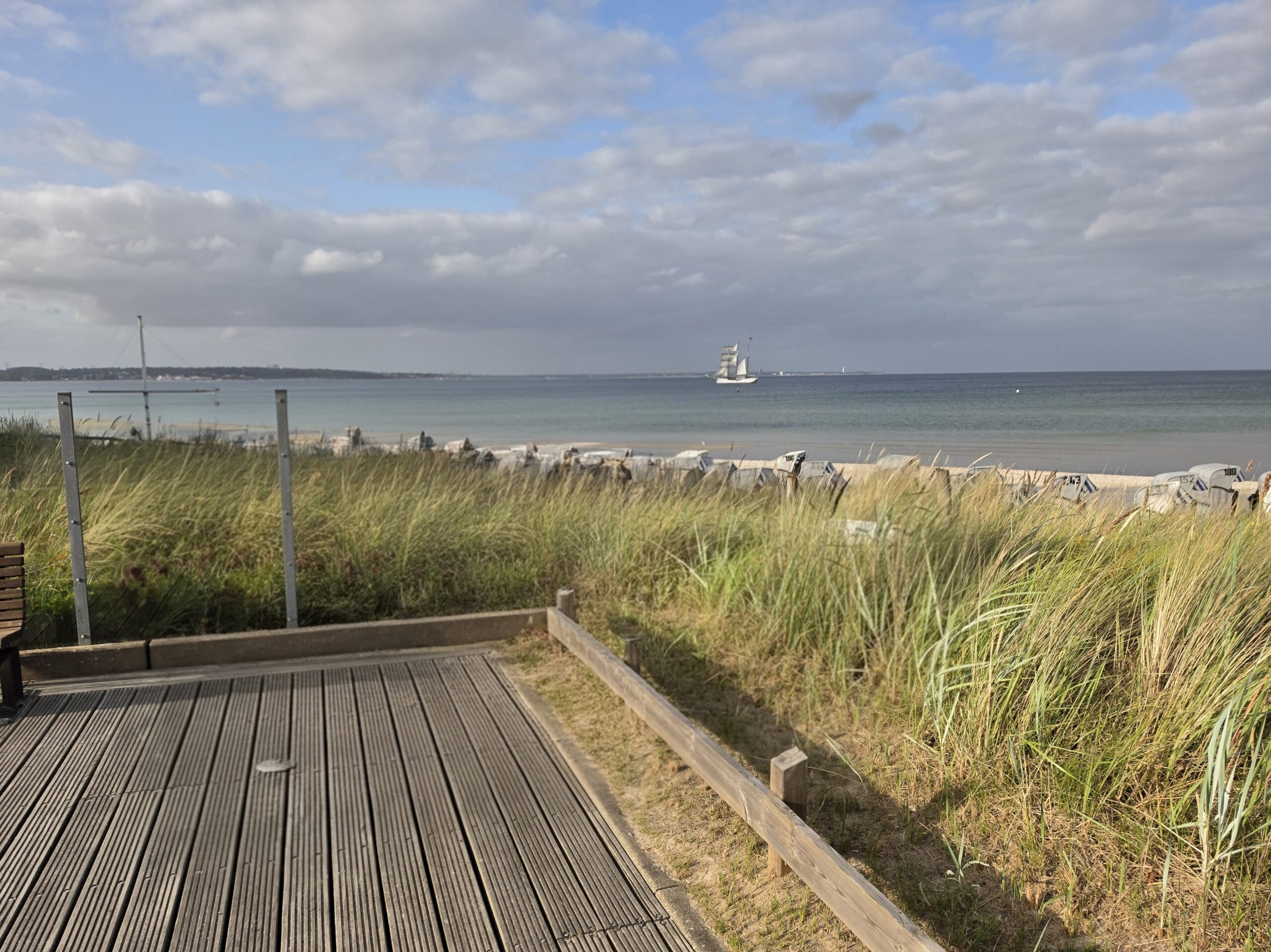 Strand und Düne in Scharbeutz
